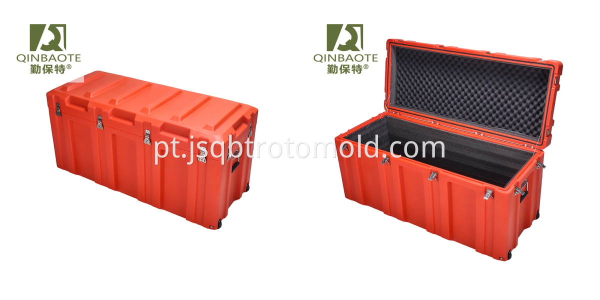 Large safety rotomolding case